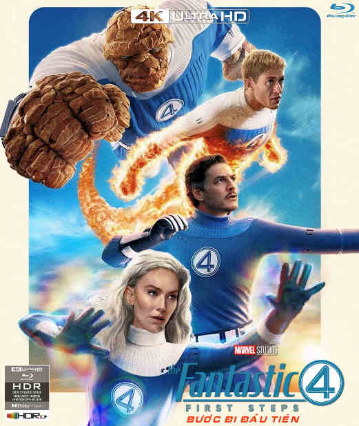 4KUHD1047.The Fantastic Four First Steps (2025) BỘ TỨ SIÊU ĐẲNG - BƯỚC ĐI ĐẦU TIÊN 4K66G  (TRUE- HD 7.1 DOLBY ATMOS - DOLBY VISION) USA 